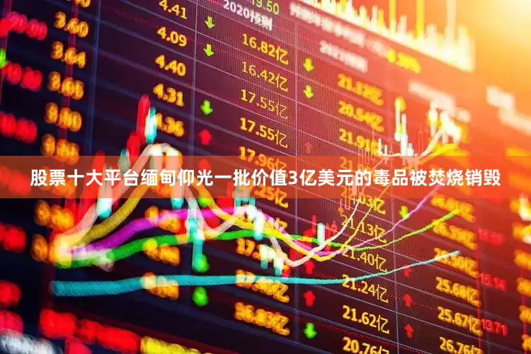 股票十大平台缅甸仰光一批价值3亿美元的毒品被焚烧销毁
